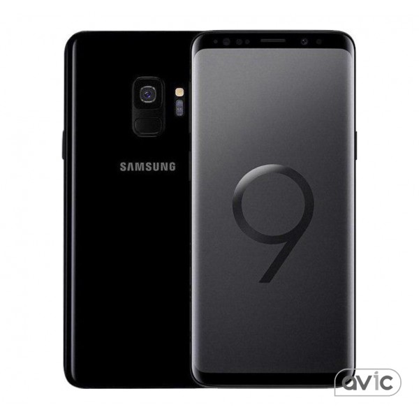 Смартфон Samsung Galaxy S9 SM-G960 DS 64GB Black (SM-G960FZKD)