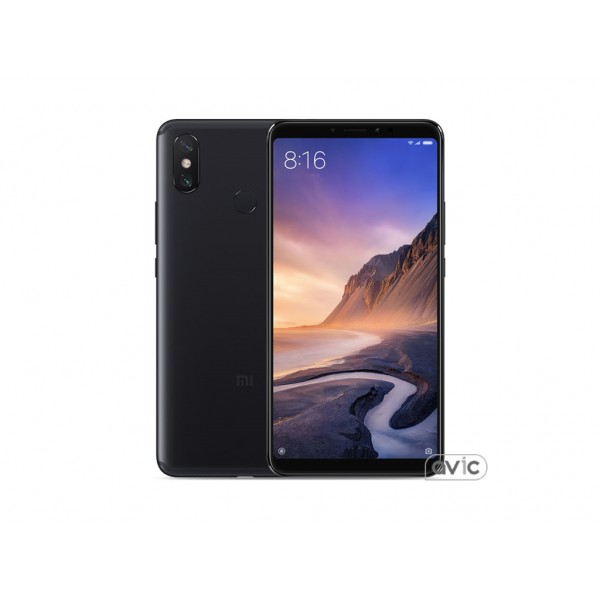 Смартфон Xiaomi Mi Max 3 6/128GB Black