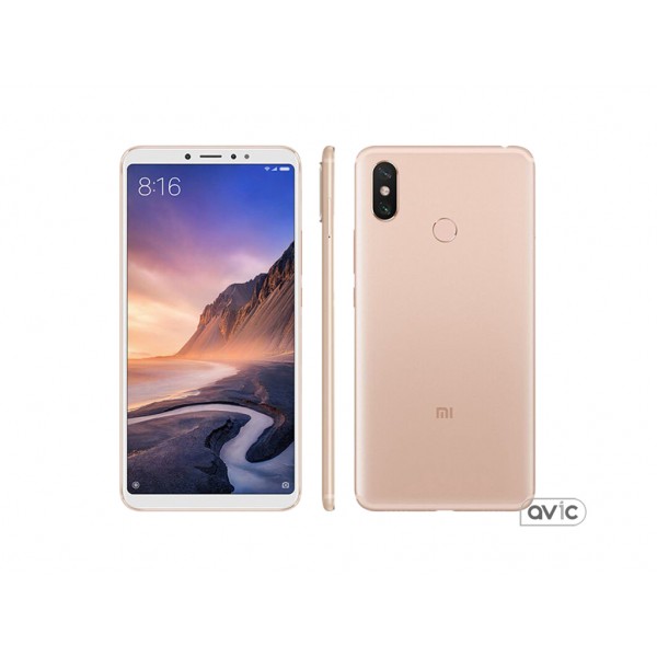 Смартфон Xiaomi Mi Max 3 4/64GB Gold