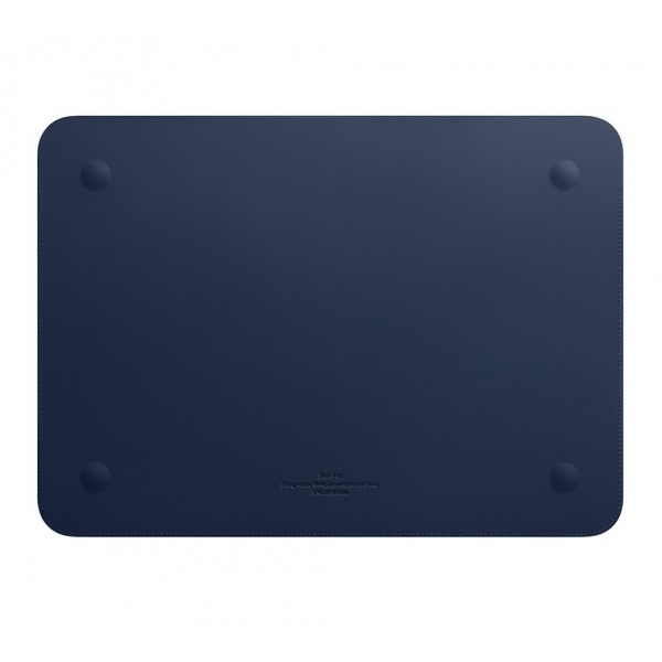 Чехол для MacBook Pro 15,4 WIWU Leather Sleeve Navy Blue
