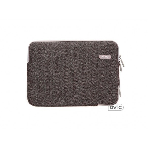 Сумка WIWU Woolen Sleeve MacBook 13 Brown