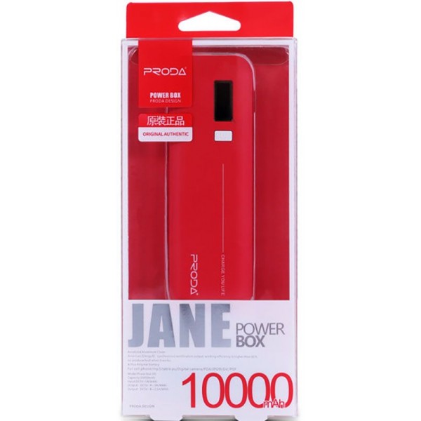 Power Bank Remax V6i Series 10000 mAh Red