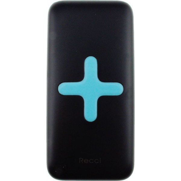 Power Bank Recci RK-7000 Power IQ 2,1А Li-Pol 7000 mAh Black