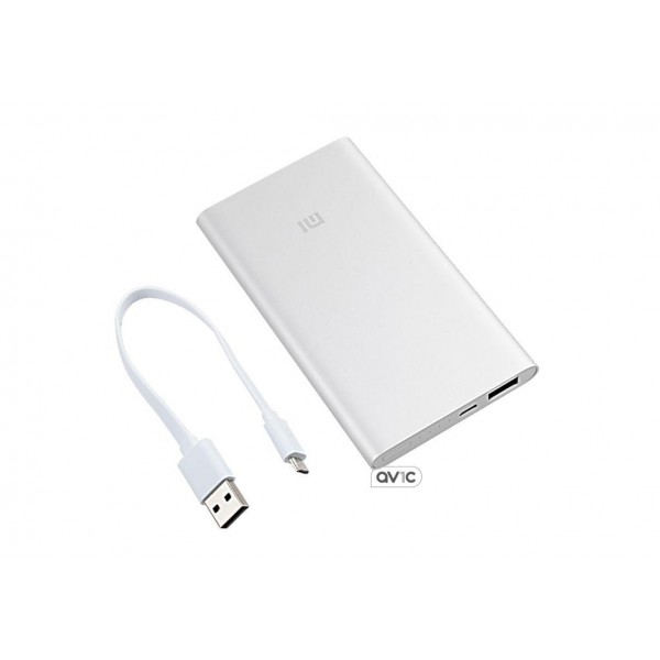 Power Bank Xiaomi 5000mAh (NDY-02-AM) Silver