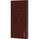 Power Bank Recci RS-7000 Seven Power IQ 1A/2,1А Li-Pol 7000 mAh Brown