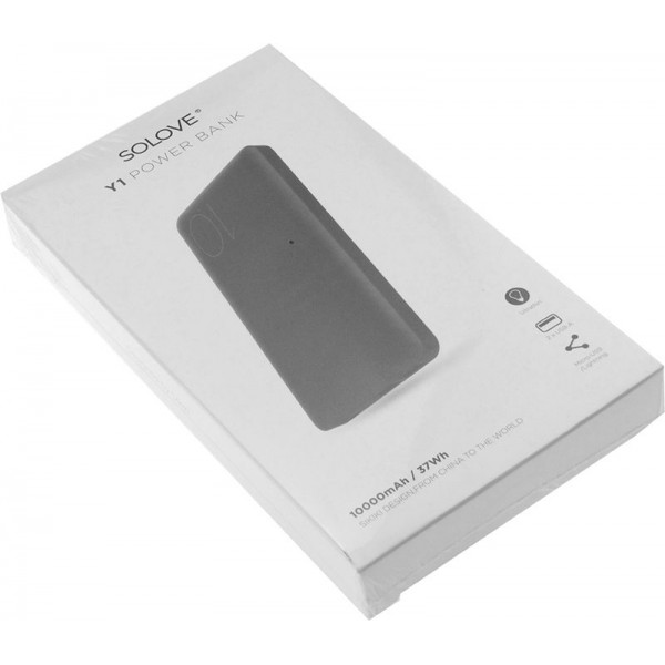 Power Bank Solove Y1 10000 mAh White