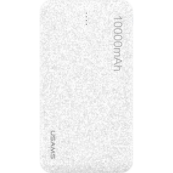 Power Bank Usams US-CD21 10000 mah Mosaic Series White