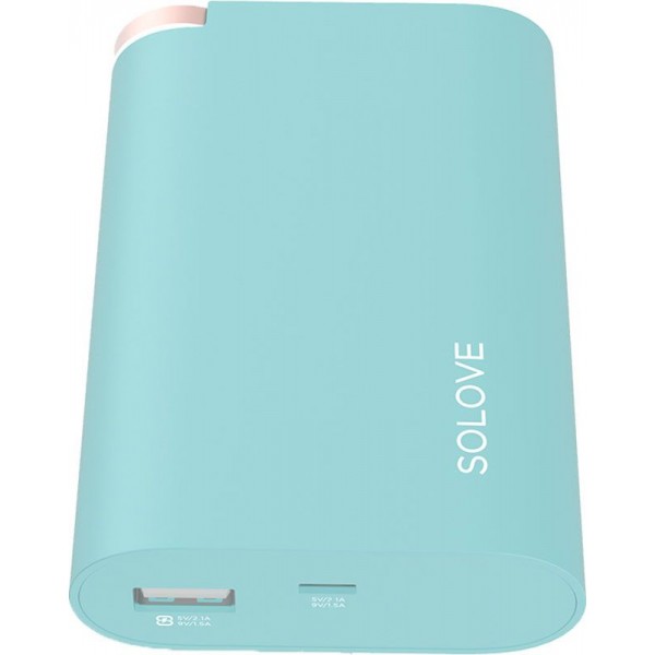 Power Bank Solove AirS 8000mAh External Normal edition Ligth blue