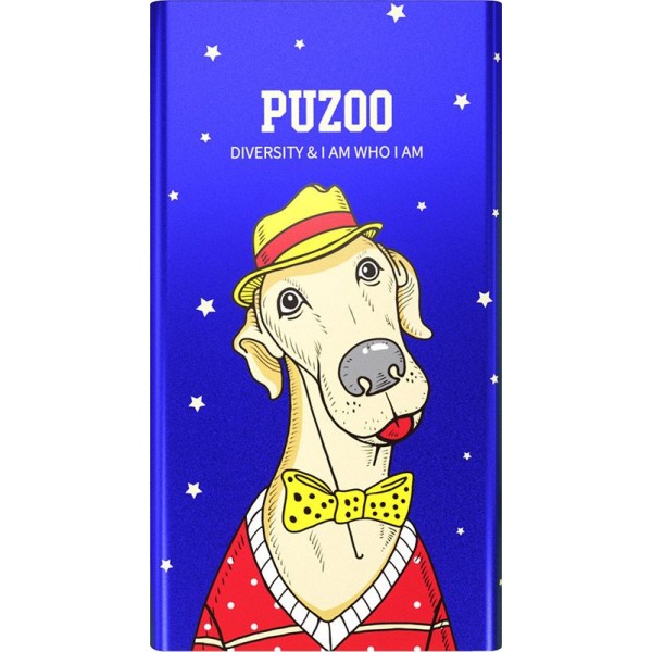 Power Bank PUZOO Artdog 6000Mah Blue Bean