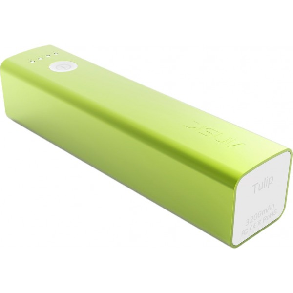 Power Bank VINSIC VSPB101 Li-pol 3200 mAh Green