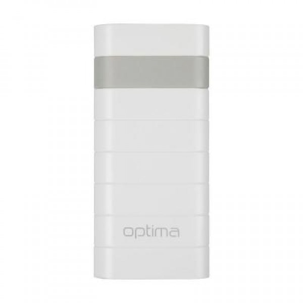 Power Bank Optima Promo Series OP-12 12000mAh White (63178)