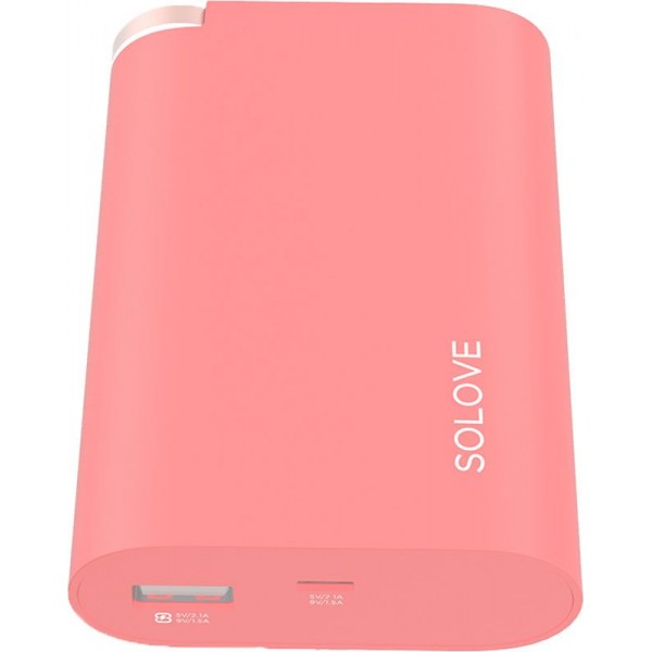 Power Bank Solove AirS 8000mAh External Normal edition Red
