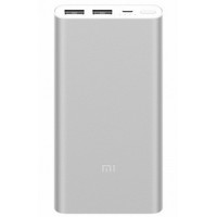 Power Bank Xiaomi Mi 2 QC2.0 10000mAh Silver (PLM09ZM-SL)