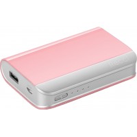 Power Bank Recci RE-7500 Elegant Power IQ 2,1А Li-Pol 7500 mAh Pink