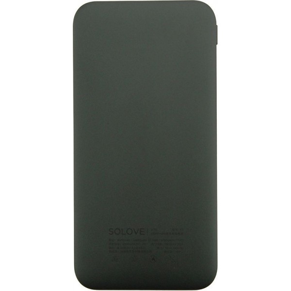 Power Bank Solove Y2 10000 mAh Black