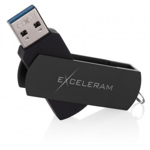 Флешка eXceleram 64GB P2 Series Black/Black USB 3.1 Gen 1 (EXP2U3BB64)