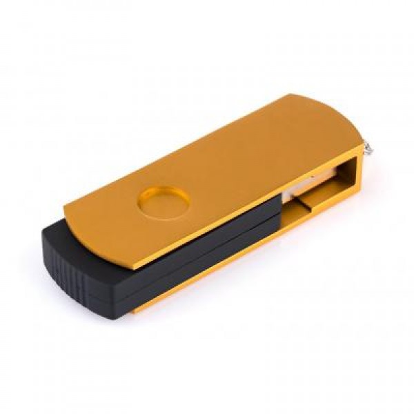 Флешка eXceleram 16GB P2 Series Gold/Black USB 2.0 (EXP2U2GOB16)