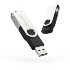 Флешка eXceleram 32GB P1 Series Silver/Black USB 2.0 (EXP1U2SIB32)