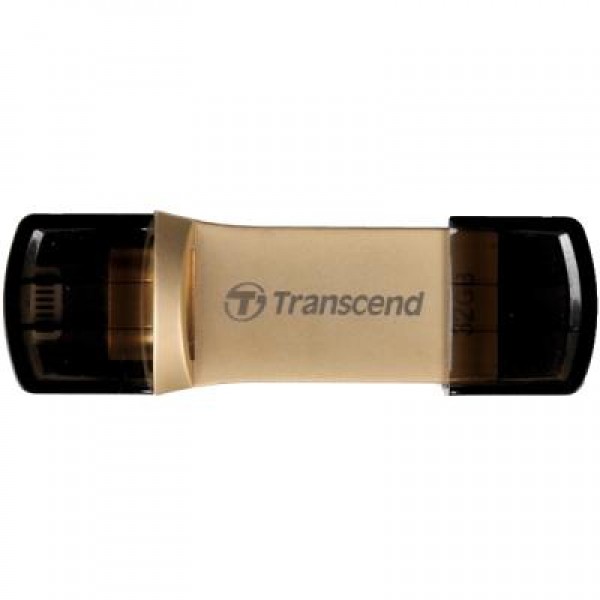 Флешка Transcend 32GB JetDrive Go 500 Gold USB 3.1/Lightning (TS32GJDG500G)