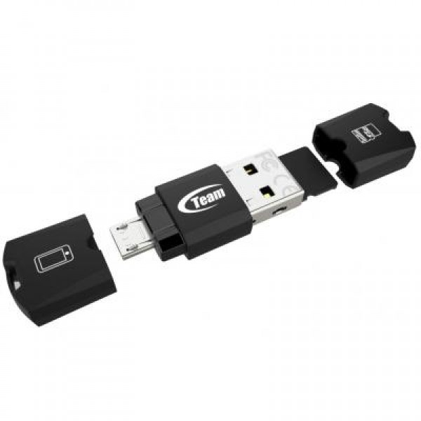 Флешка Team 16GB M141 Black USB 2.0 (TUSDH16GCL1036)