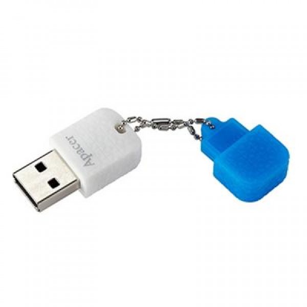 Флешка Apacer 32GB AH154 white/blue USB 3.0 (AP32GAH154U-1)