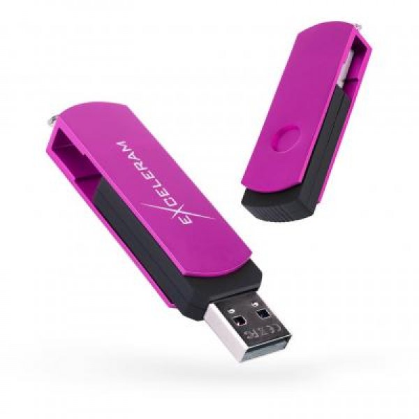 Флешка eXceleram 32GB P2 Series Purple/Black USB 2.0 (EXP2U2PUB32)