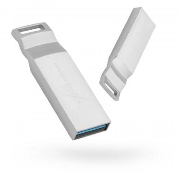 Флешка eXceleram 16GB U2 Series Silver USB 3.1 Gen 1 (EXP2U3U2S16)