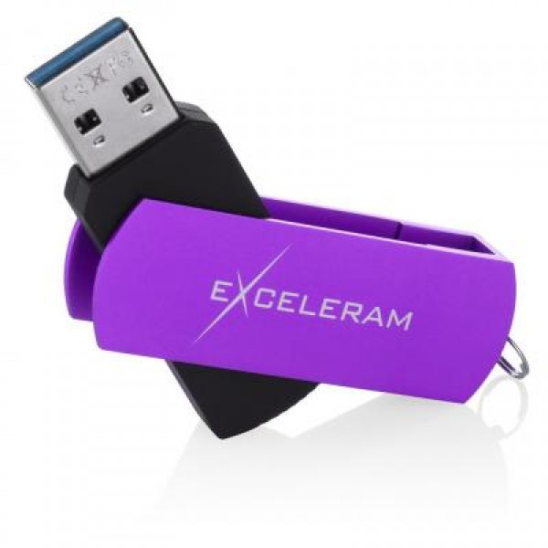 Флешка eXceleram 64GB P2 Series Grape/Black USB 3.1 Gen 1 (EXP2U3GPB64)