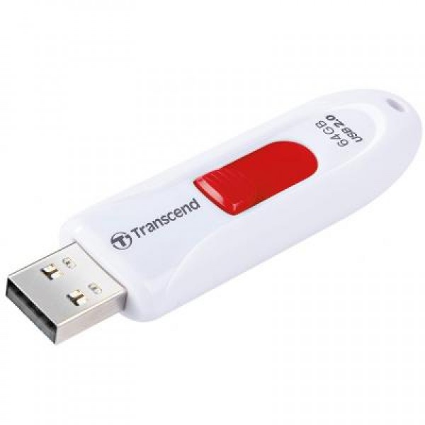 Флешка Transcend 64Gb JetFlash 590 White USB 2.0 (TS64GJF590W)