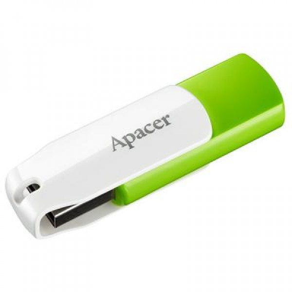 Флешка Apacer 64GB AH335 Green USB 2.0 (AP64GAH335G-1)