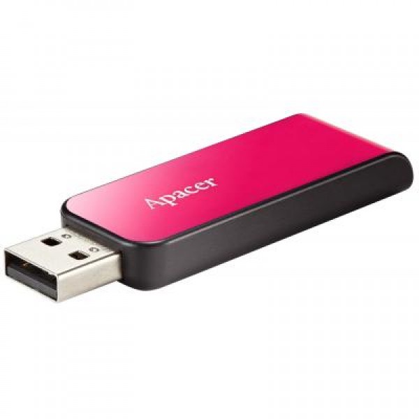 Флешка Apacer 32GB AH334 pink USB 2.0 (AP32GAH334P-1)