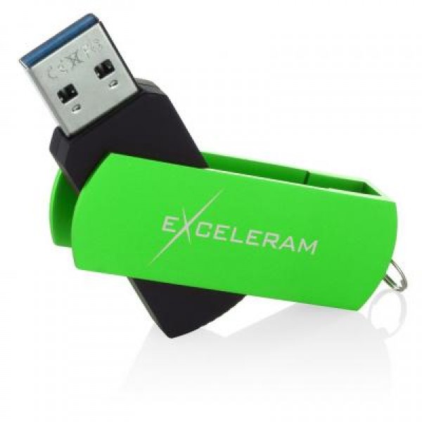 Флешка eXceleram 32GB P2 Series Green/Black USB 3.1 Gen 1 (EXP2U3GRB32)