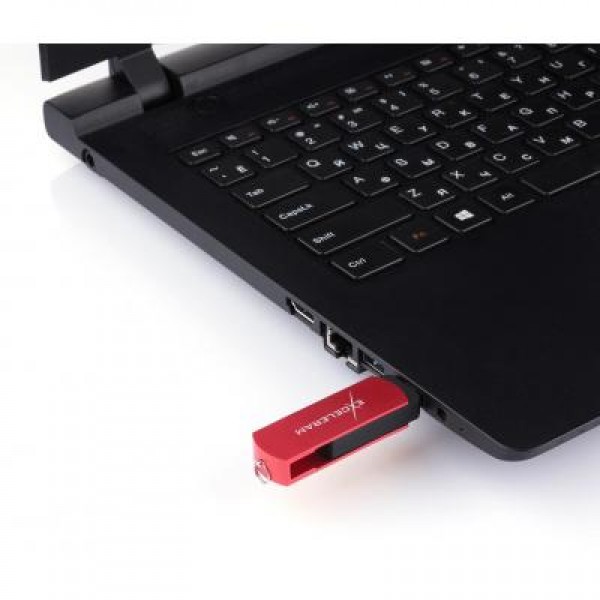 Флешка eXceleram 16GB P2 Series Red/Black USB 3.1 Gen 1 (EXP2U3REB16)