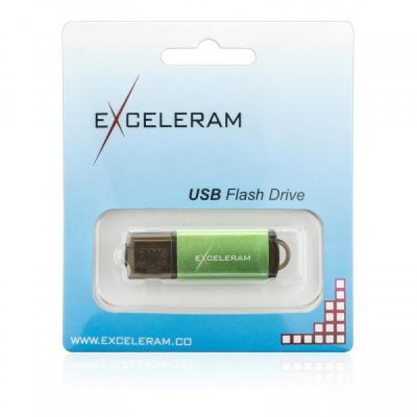 Флешка eXceleram 16GB A3 Series Green USB 2.0 (EXA3U2GR16)
