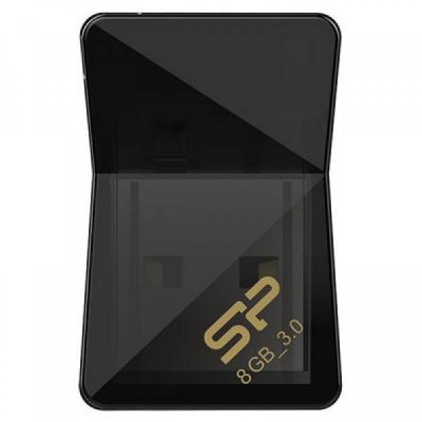 Флешка Silicon Power 8Gb Jewel J08 Black USB 3.0 (SP008GBUF3J08V1K)