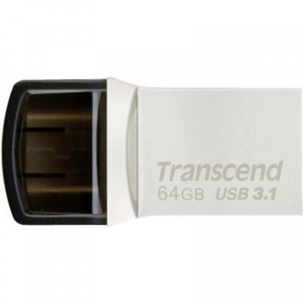 Флешка Transcend 64GB JetFlash 890S USB 3.1 (TS64GJF890S)