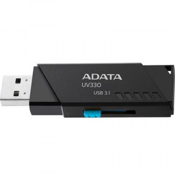 Флешка A-DATA 16GB UV330 Black USB 3.1 (AUV330-16G-RBK)