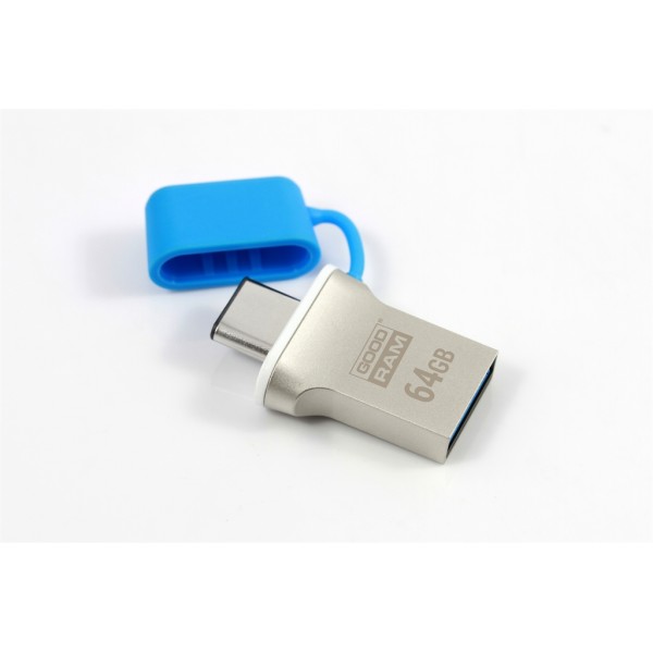 Флешка Goodram 64GB ODD3 Blue Type-C USB 3.0 (ODD3-0640B0R11)