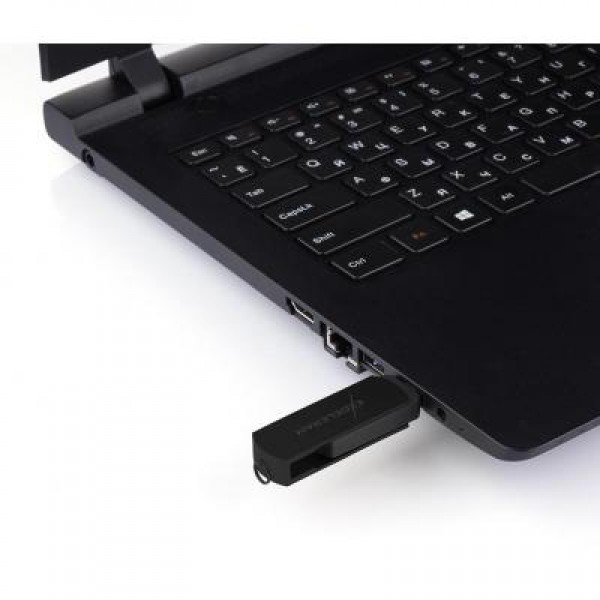 Флешка eXceleram 32GB P2 Series Black/Black USB 2.0 (EXP2U2BB32)