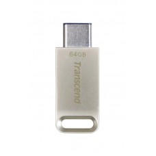 Флешка USB3.1 64GB Type-C Transcend JetFlash 850 Silver (TS64GJF850S)