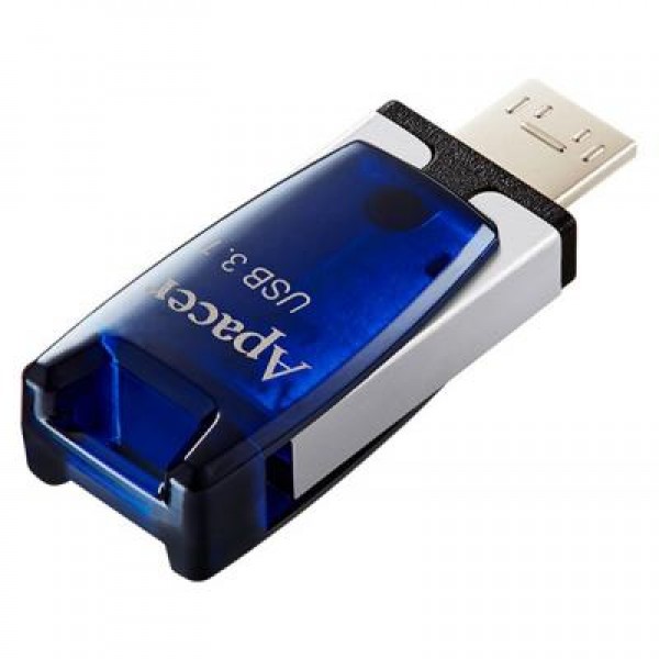 Флешка Apacer 64GB AH179 Blue USB 3.1 OTG (AP64GAH179U-1)