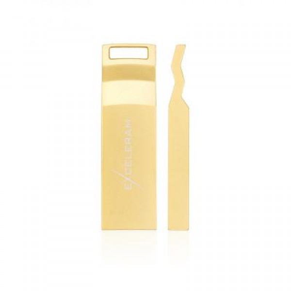 Флешка eXceleram 64GB U2 Series Gold USB 2.0 (EXP2U2U2G64)