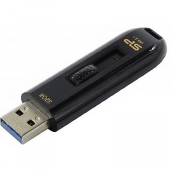 Флешка Silicon Power 32GB Blaze B21 Black USB 3.0 (SP032GBUF3B21V1K)