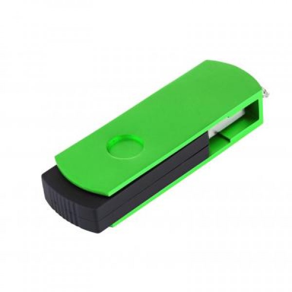 Флешка eXceleram 64GB P2 Series Green/Black USB 2.0 (EXP2U2GRB64)