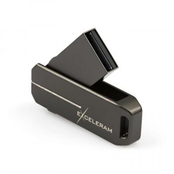 Флешка eXceleram 16GB U3 Series Dark USB 2.0 (EXP2U2U3D16)