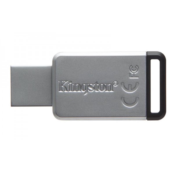 Флешка USB3.0 128GB Kingston DataTraveler 50 Metal/Black (DT50/128GB)