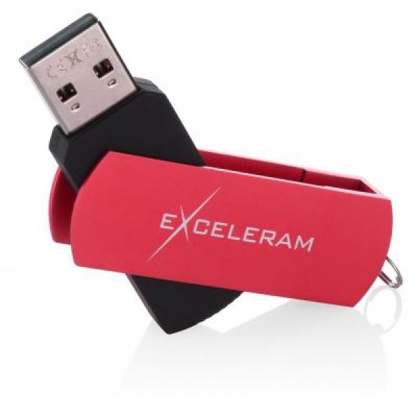 Флешка eXceleram 16GB P2 Series Red/Black USB 2.0 (EXP2U2REB16)