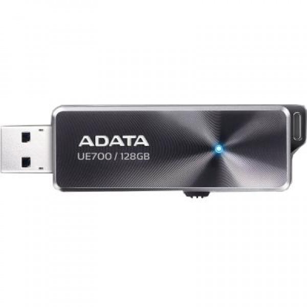 Флешка A-DATA 128GB UE700 Black USB 3.1 (AUE700-128G-CBK)