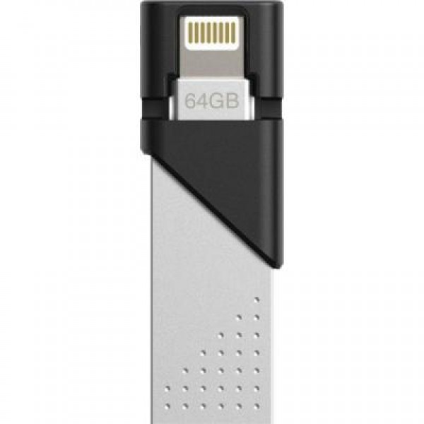 Флешка Silicon Power 64GB xDRIVE Z50 USB3.1/Lightning (SP064GBLU3Z50V1S)