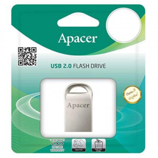 Флешка Apacer 32GB AH115 Silver USB 2.0 (AP32GAH115S-1)